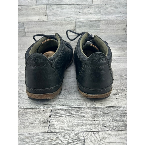 Olukai Kamuela Mens Black‎ Leather Chukka Boots Size 11 10131-4033 main image 8